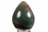 Polished Polychrome Jasper Egg - Madagascar #331717-1